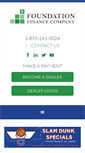 Mobile Screenshot of foundationfinance.com